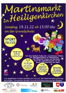 Martinsmarkt in Heiligenkirchen am Samstag, 19.11.2022